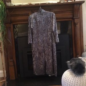 Silver Velvet Kimono